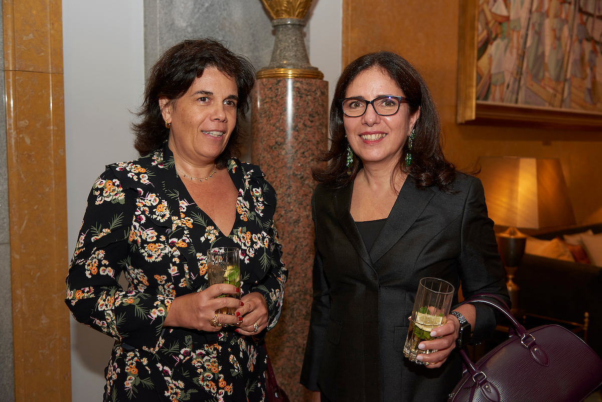 Inês Lima, CEO da McDonald's, com Isabel Canha, cofundadora da Executiva.