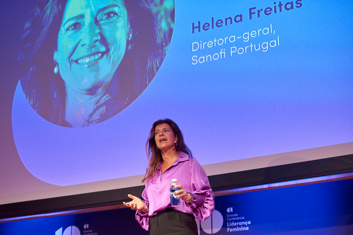 Helena Freitas, da Sanofi, sobre agarrar as oportunidades mesmo quando o timing não parece o melhor.