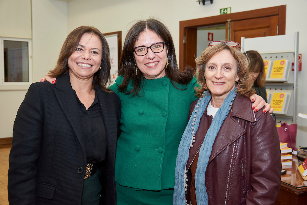 Glória Albuquerque, Isabel Canha e Florbela Pereira.