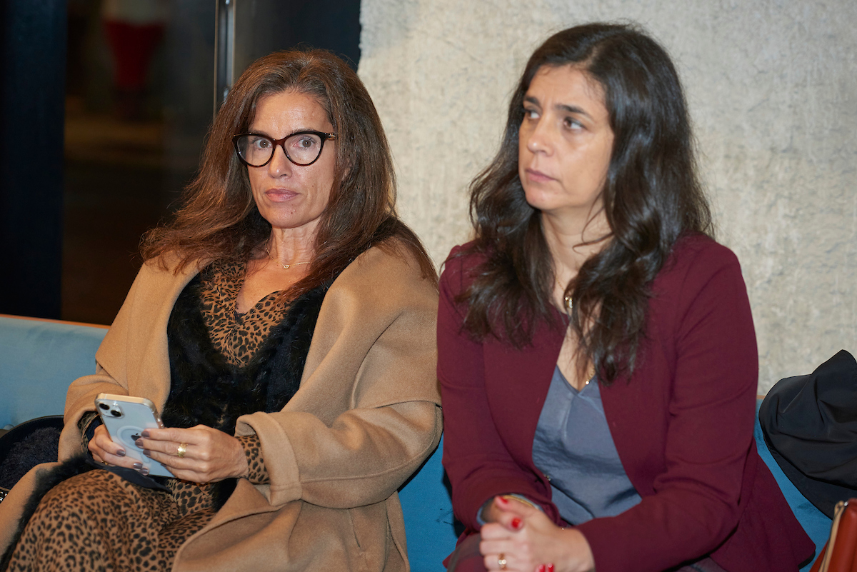 Cristina Campos, da Associação TOP Health, e Carla Baltazar, mentora do programa executiva One Step Ahead - Líderes no Feminino, promovido em parceria pela AESE Business School e a Executiva.