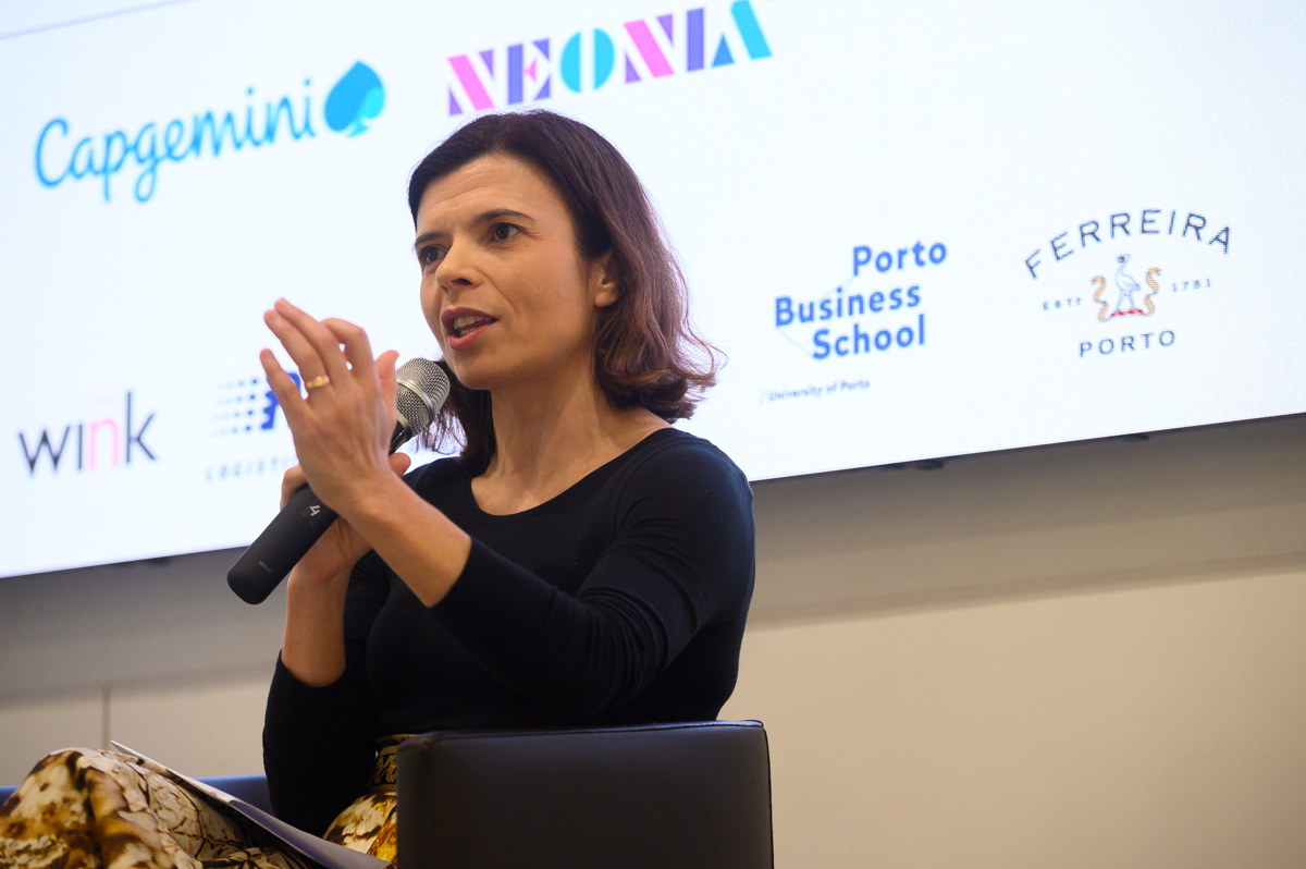 Marta Carvalho Araújo, cofundadora do antimuseu Neonia, destacou a mais-valia da formação ao longo do percurso profissional.