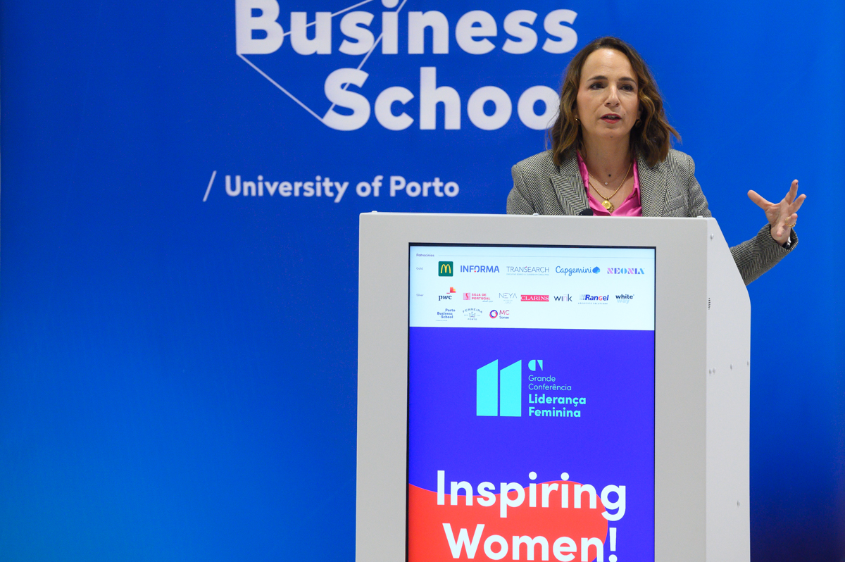 Patrícia Teixeira Lopes, vice dean da Porto Business School, destacou o impacto que a diversidade tem na performance, na criatividade, no bem-estar das empresas e das equipas.