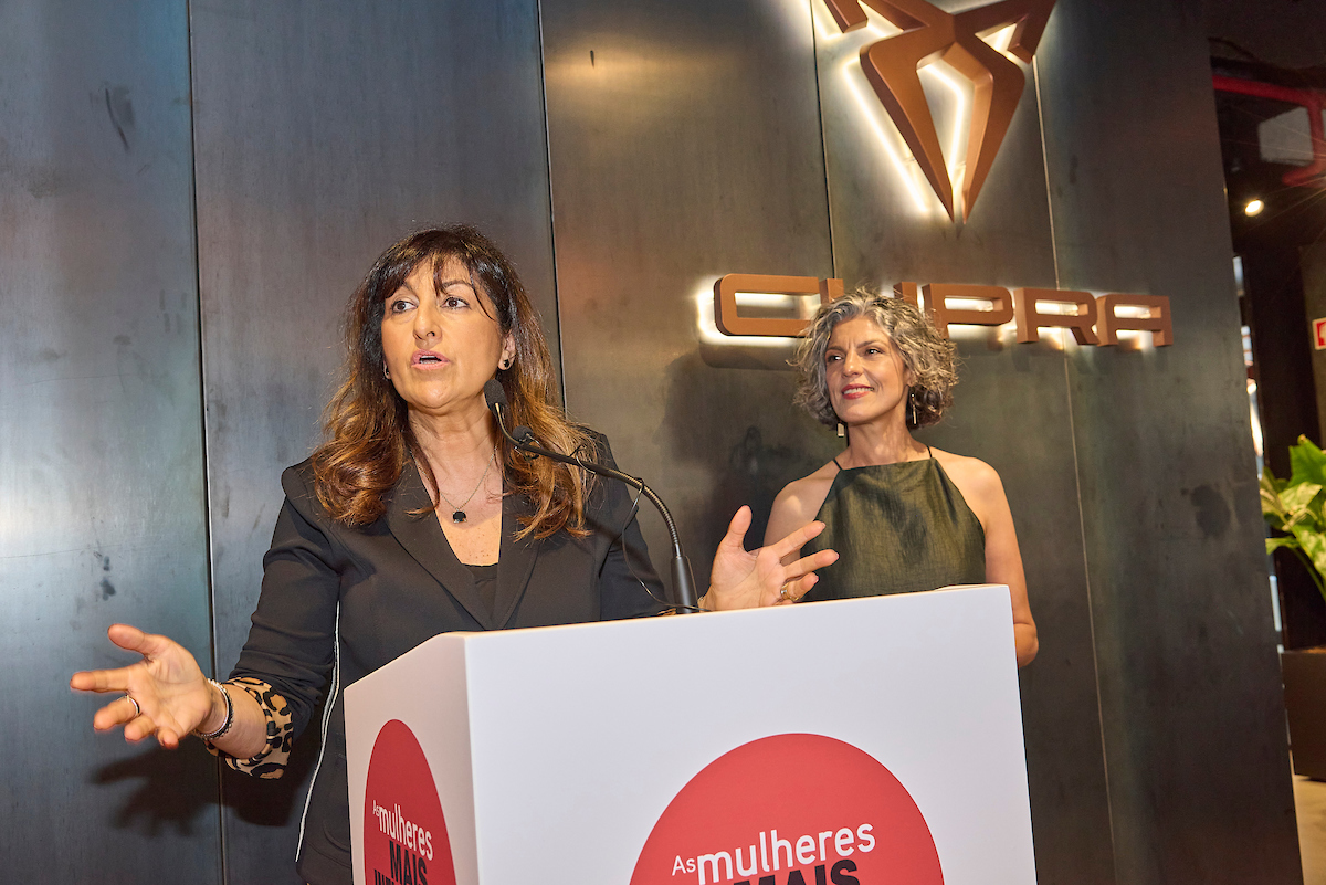 Teresa Lameiras, da SIVA, explicou porque razão a CUPRA voltou a associar-se ao prémio As Mulheres Mais Influentes de Portugal.