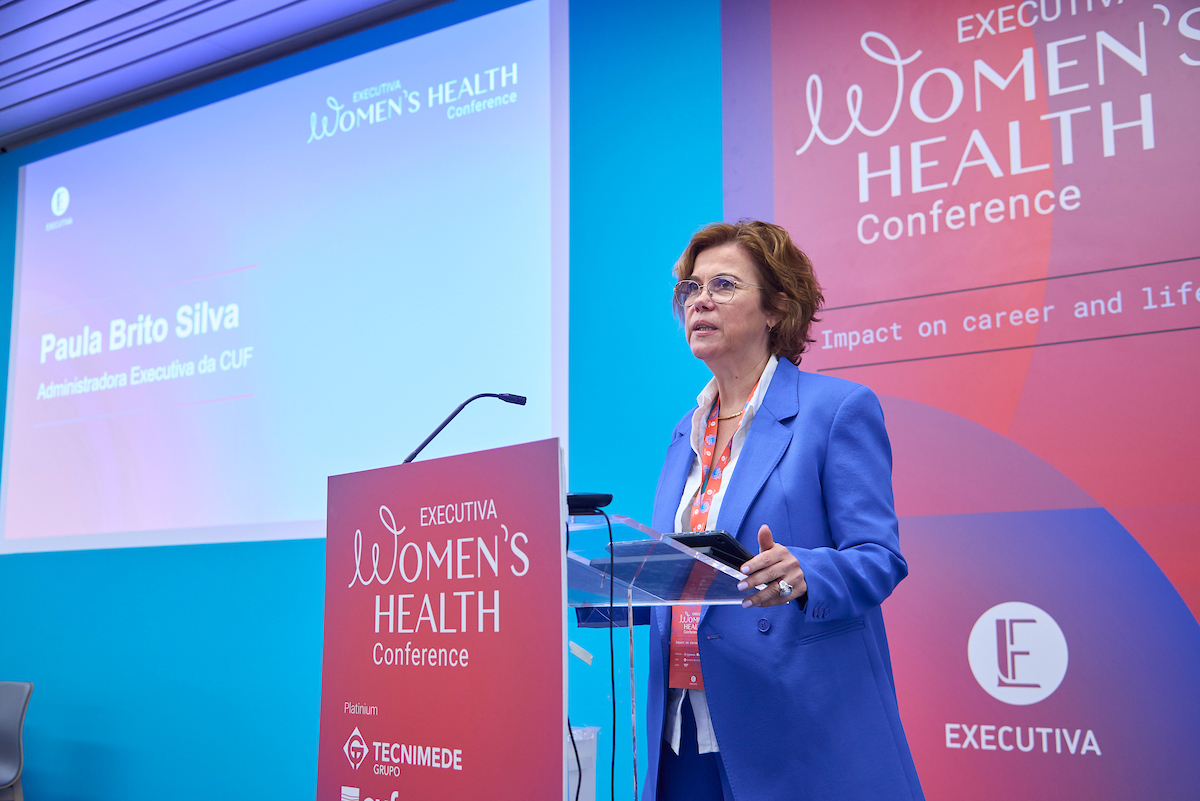 Paula Brito Silva, administradora executiva da CUF, partilhou números interessantes sobre a preocupação das mulheres com a saúde.