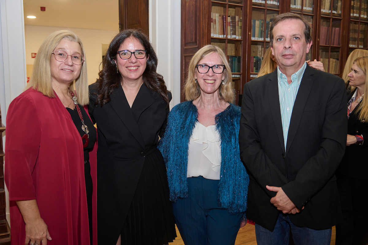 Rosária Barreto, Isabel Canha, Maria Serina e Filipe Fernandes.