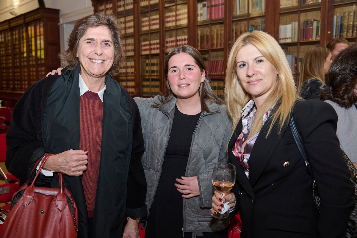 Teresa Cardoso de Menezes, da Informa, Teresa Menezes, e Maria João Mileu, da Ageas.